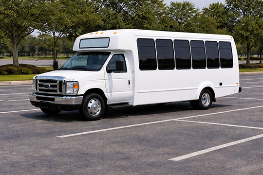 20-passenger minibus available for charter in Madison, MS