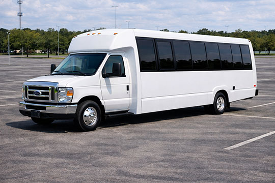 25-passenger minibus available for charter in Madison, MS